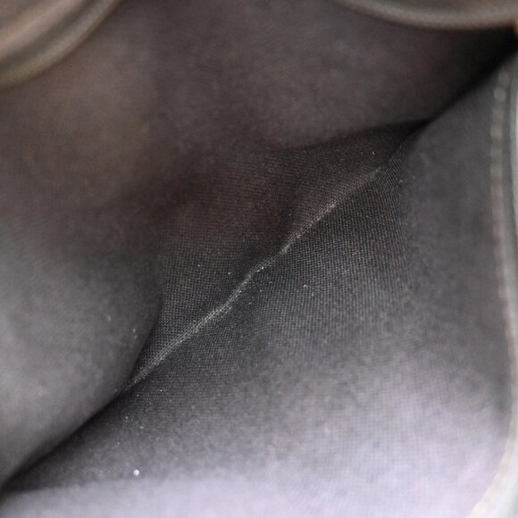 BURBERRY Logo Nova Hand Bag Check PVC Leather Brown GHW 87RF419 - Picture 14 of 16